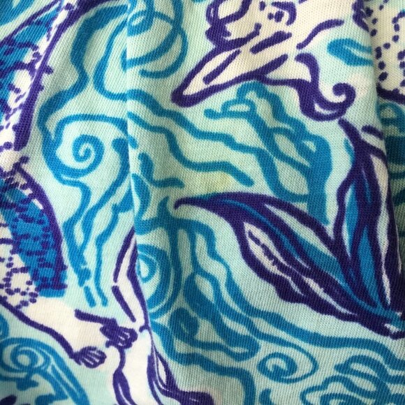Lilly Pulitzer 70671 Marlisa Nice Tail Mermaid Maxi Dress Strapless Size XS - Picture 5 of 16